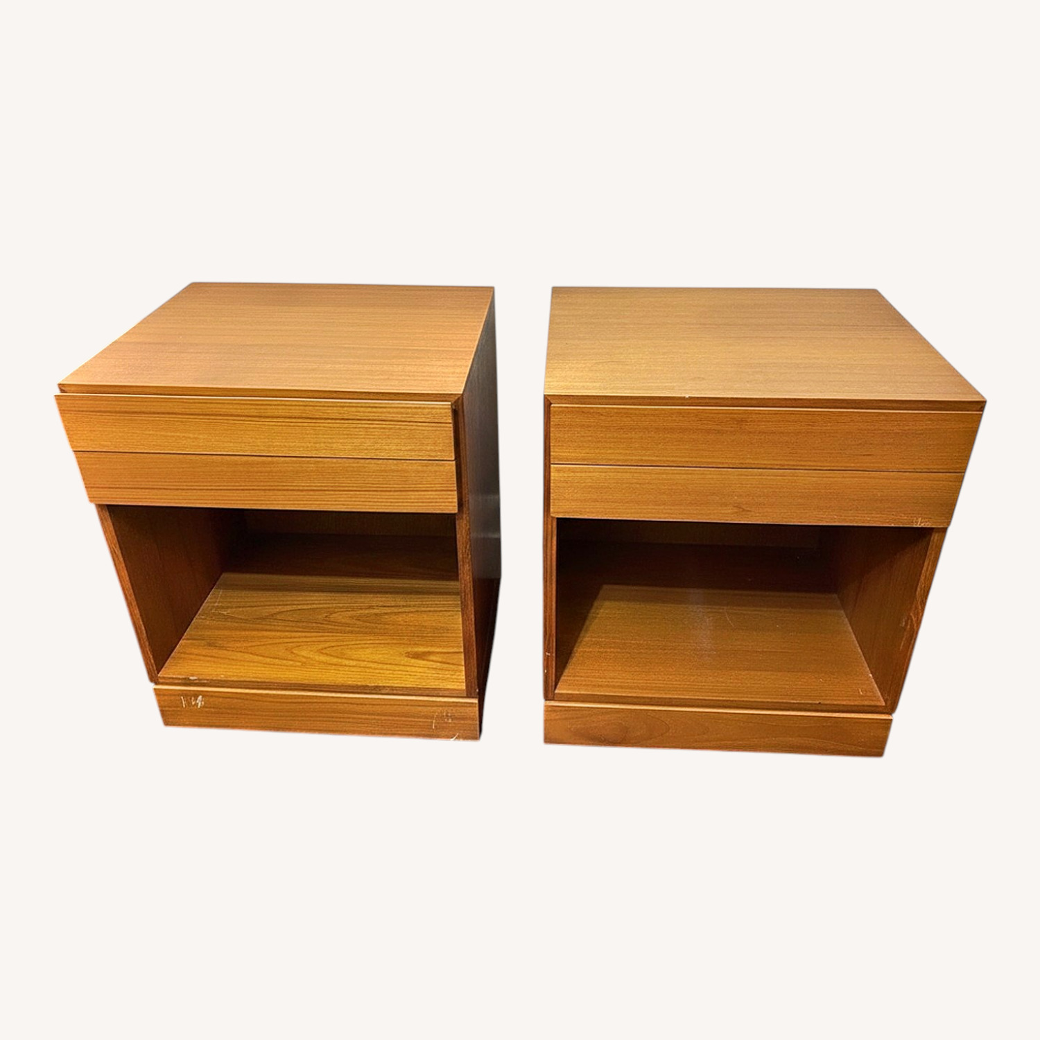 Vinde Mobelfabrik Nightstands True Mid Century - image-0