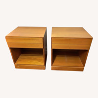 Vinde Mobelfabrik Nightstands True Mid Century