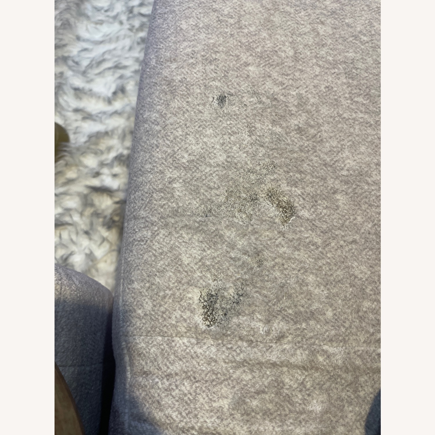 Light Gray Loveseat - image-4