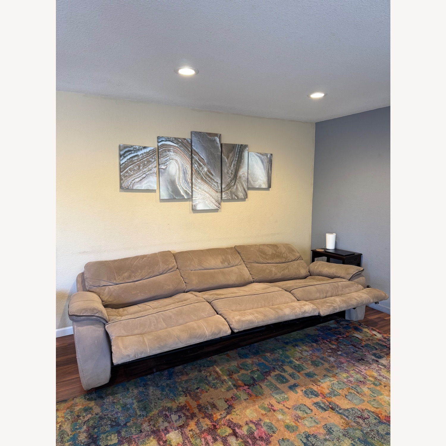 Living Spaces 3+ Seater Sofa - image-2
