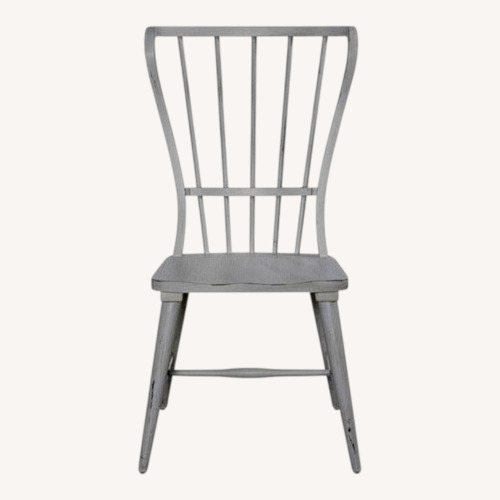 Used Wayfair White Wood Dining Chairs for sale on AptDeco
