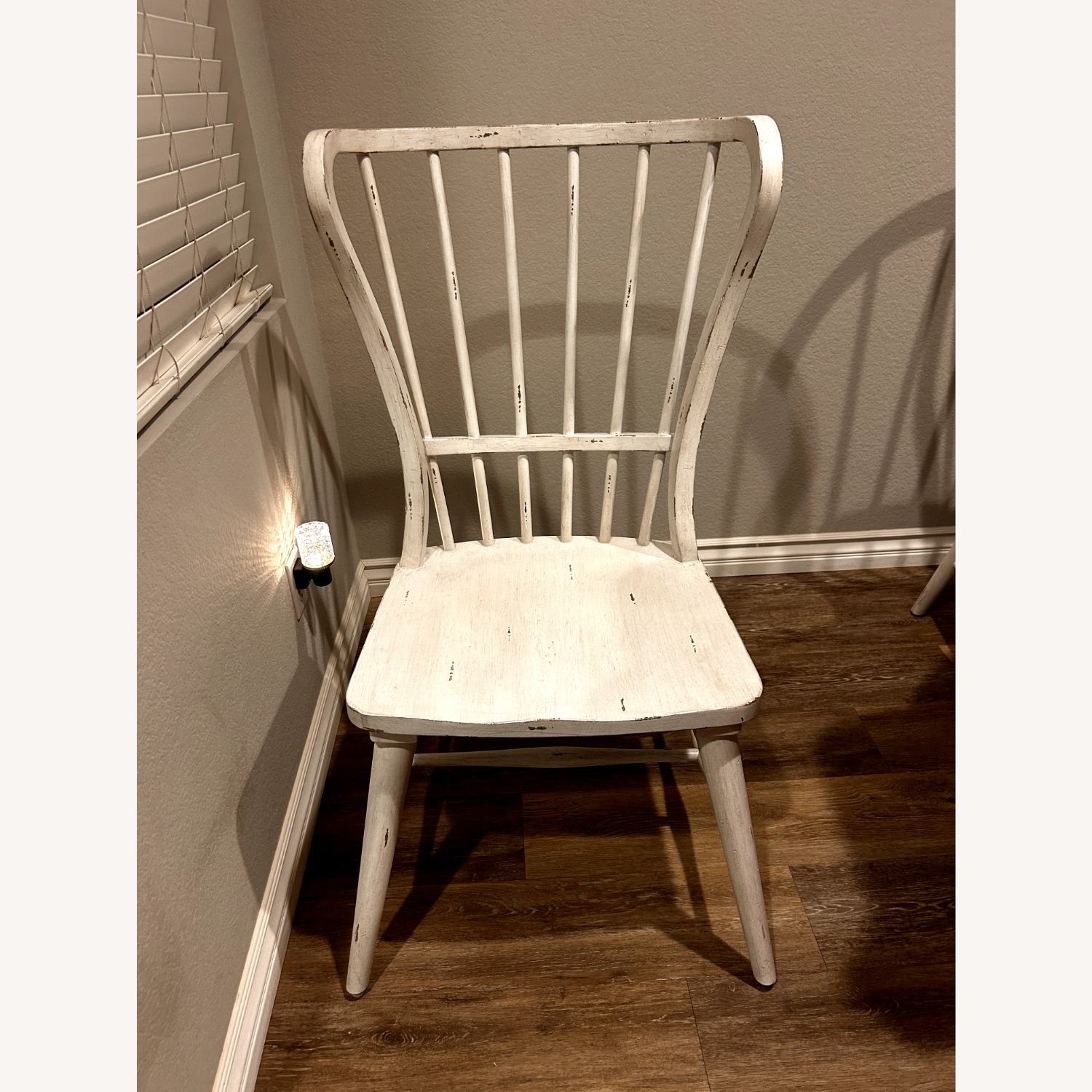 Wayfair White Wood Dining Chairs - image-1