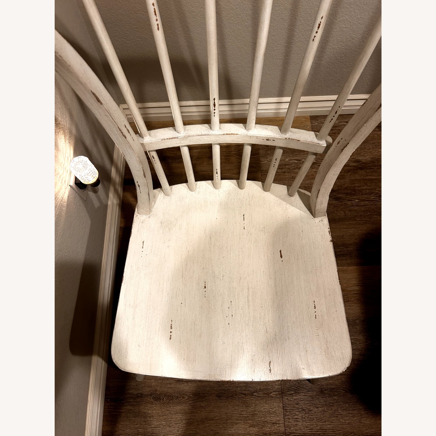 Wayfair White Wood Dining Chairs - image-3