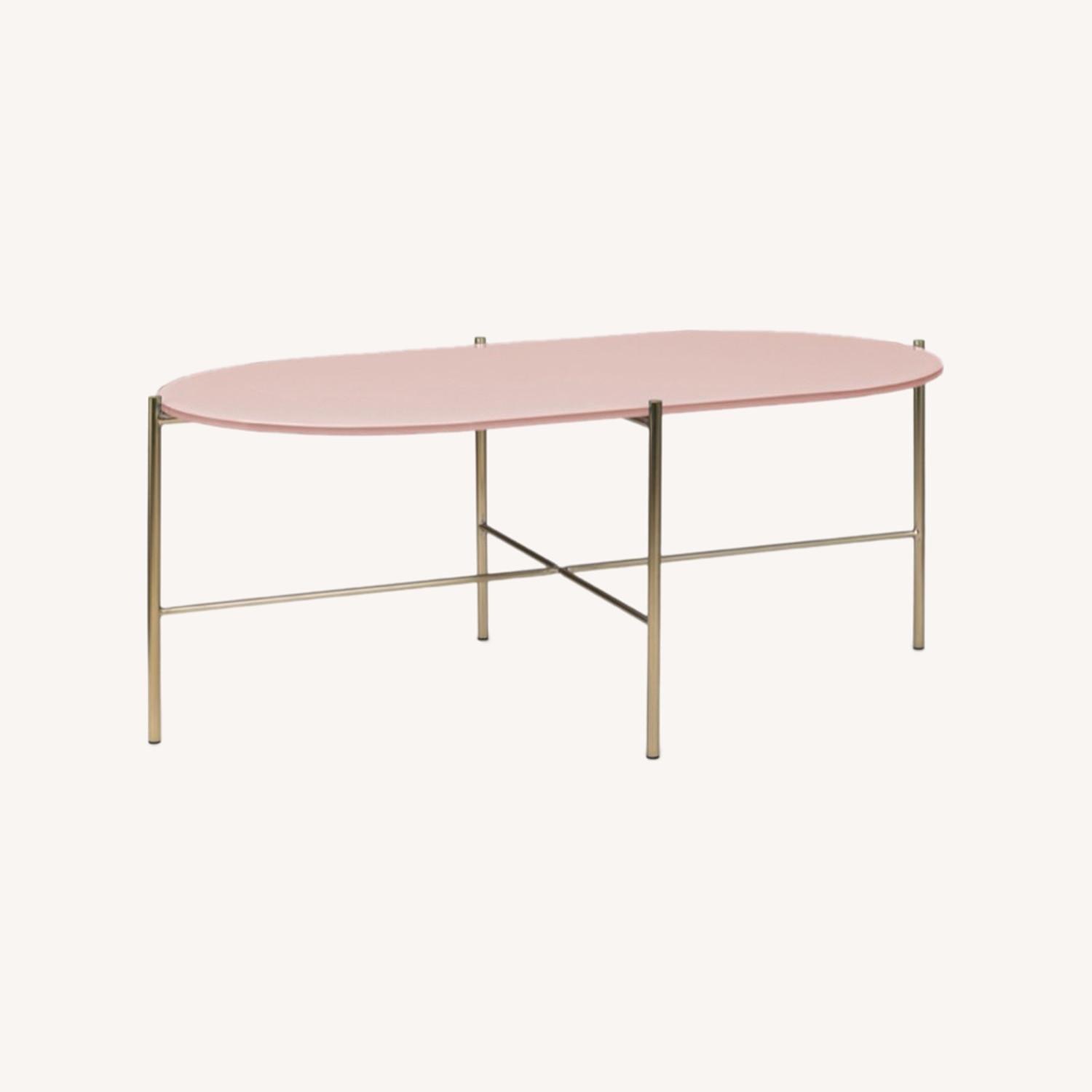 Article Silicus Pink Glass Coffee Table - image-6