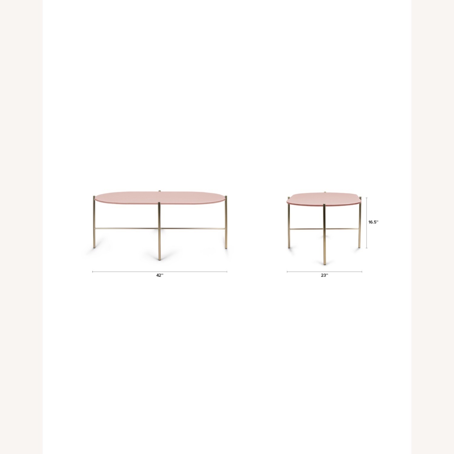 Article Silicus Pink Glass Coffee Table - image-5