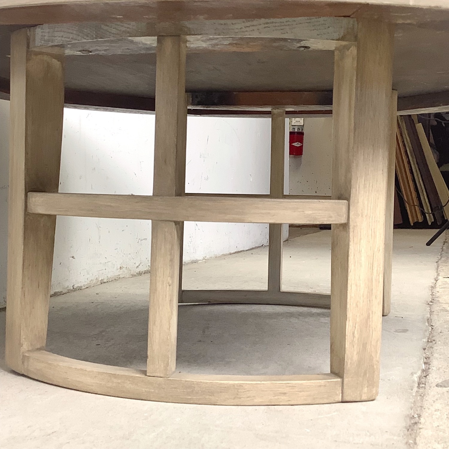Vintage Round Low Coffee Table - image-6