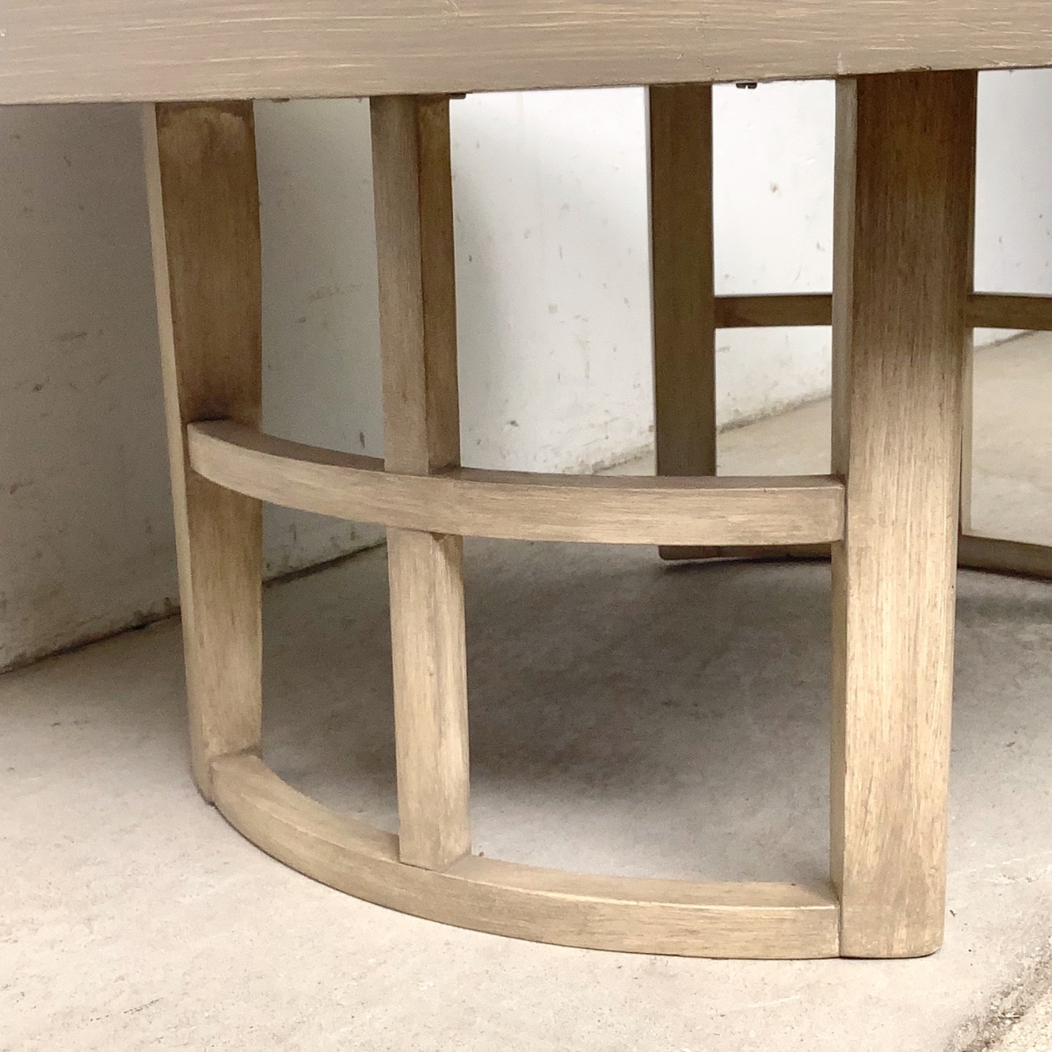 Vintage Round Low Coffee Table - image-10