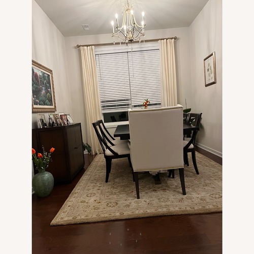 Used Ethan Allen Dark Brown Wood Dining Sets for sale on AptDeco