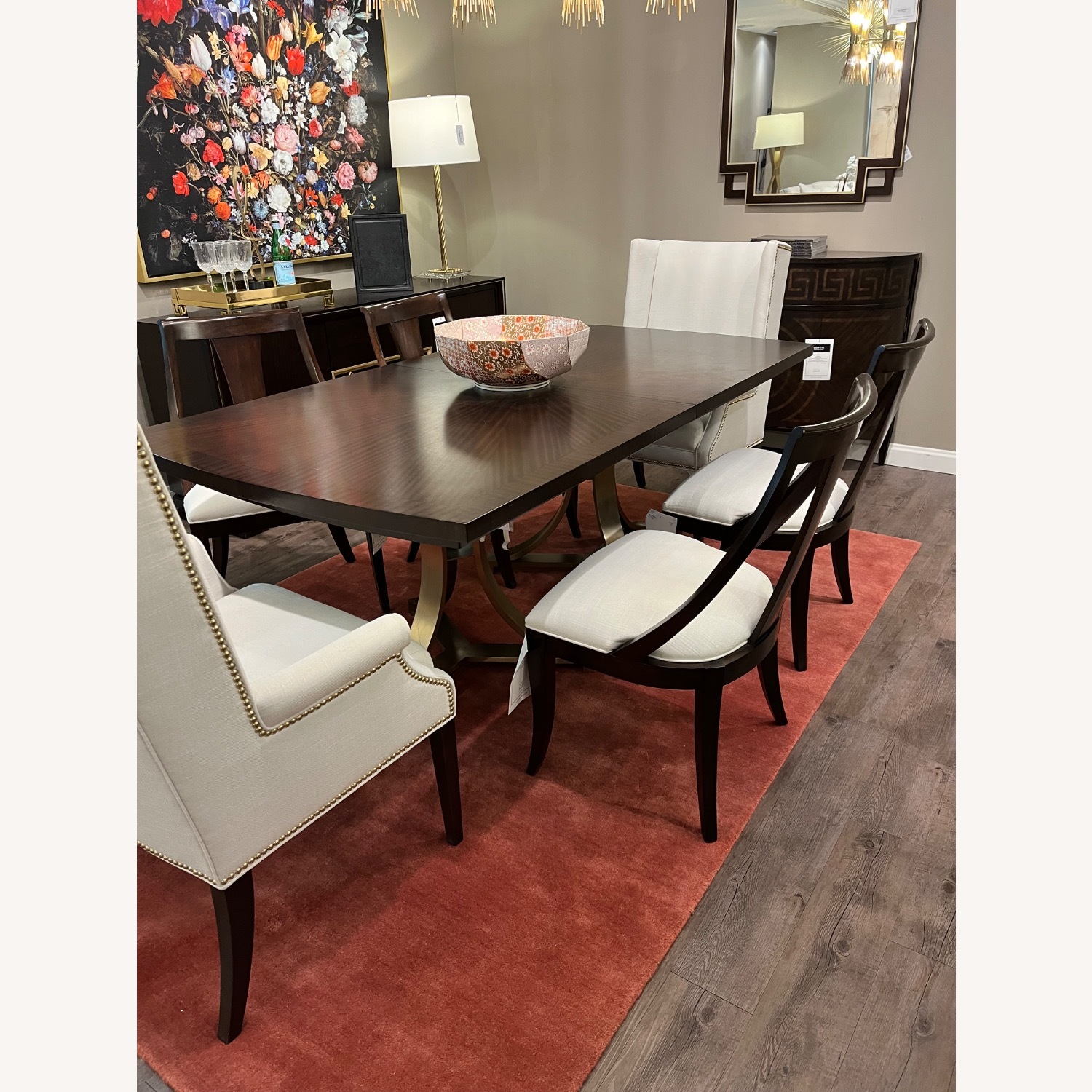 Ethan Allen Dark Brown Wood Dining Sets - image-3