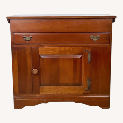 Used Vintage American Cherry End Server for sale on AptDeco