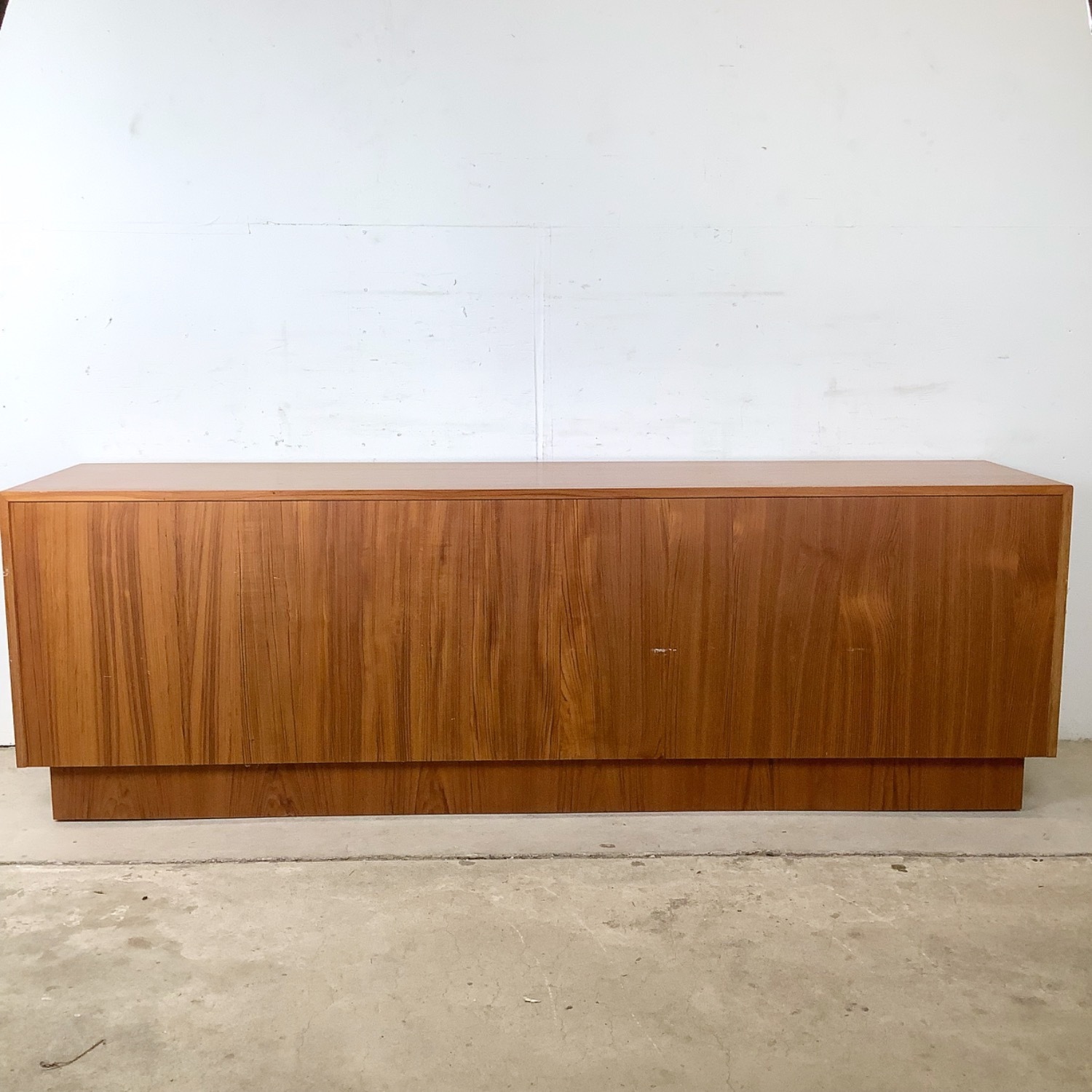 Danish Teak Tambour Credenza - image-16