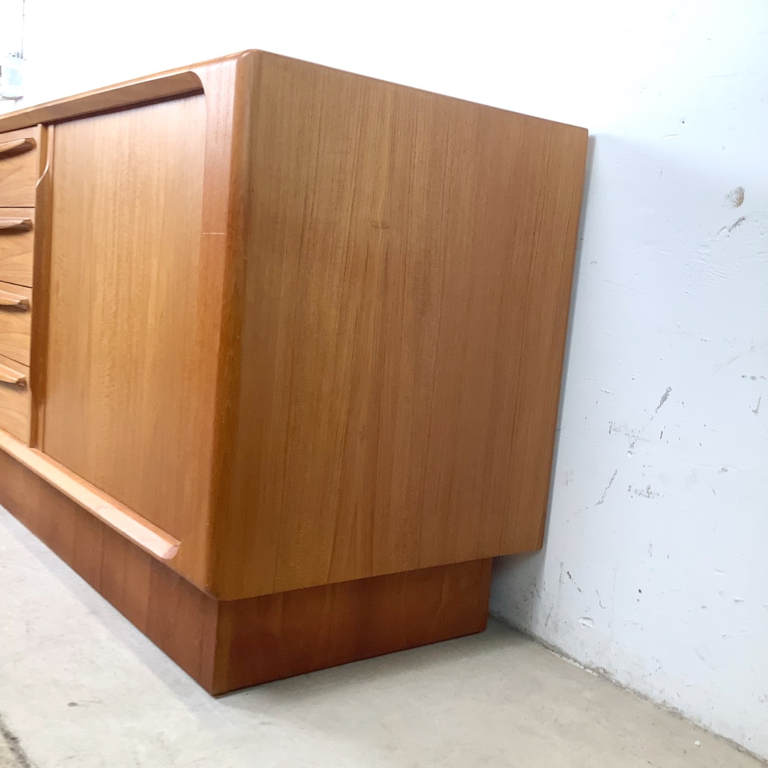 Danish Teak Tambour Credenza - image-8
