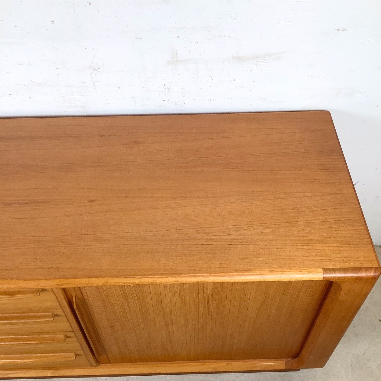 Danish Teak Tambour Credenza - image-5