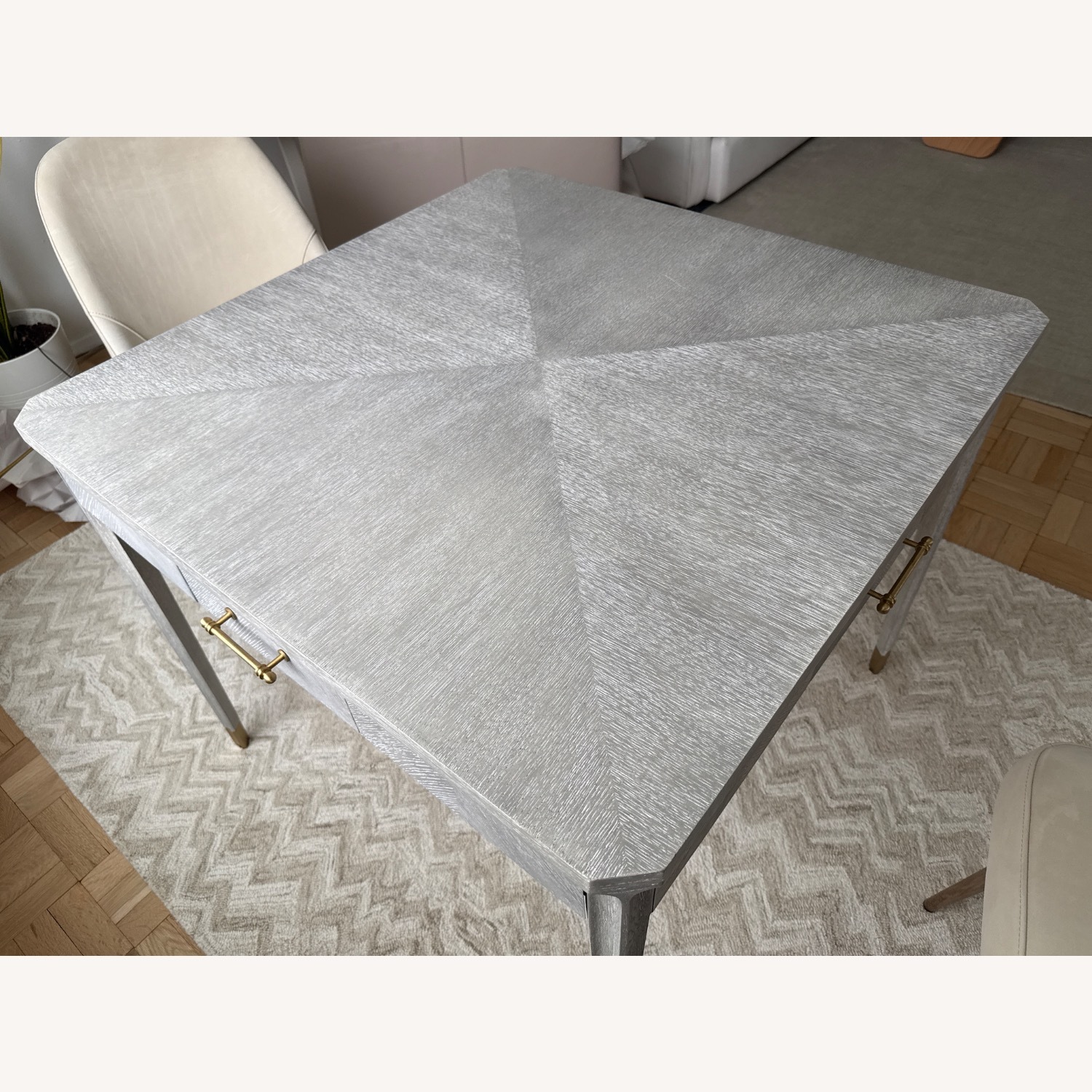 Bungalow 5 Bertram Light Gray Wood Game Table - image-10