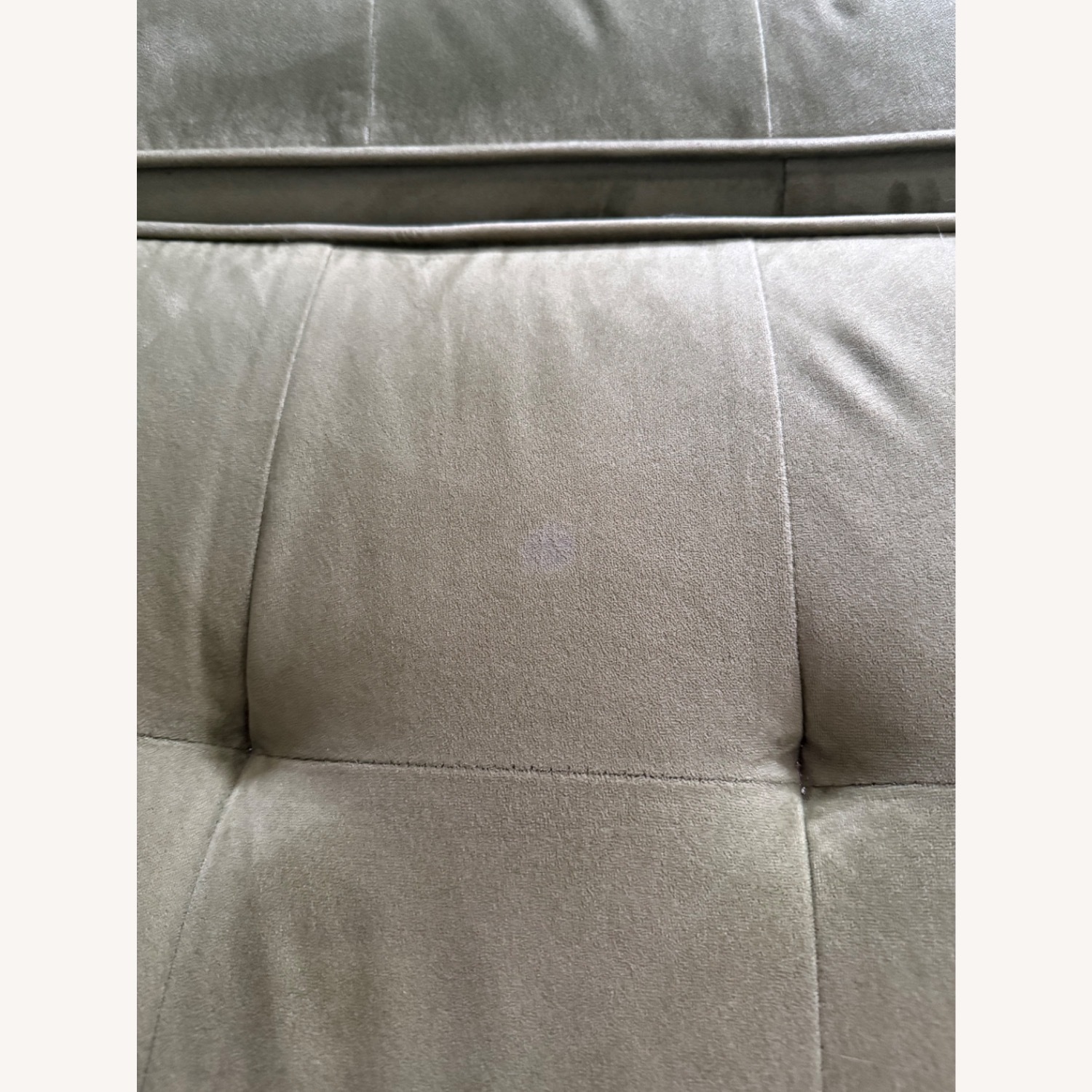 Grass Green Velvet Reversible Sectional Sofa  - image-5