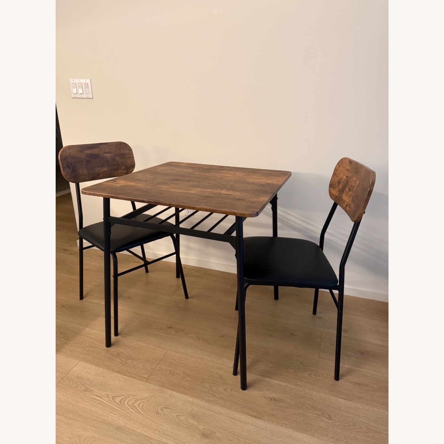 3-Piece Industrial Dining Set - image-1
