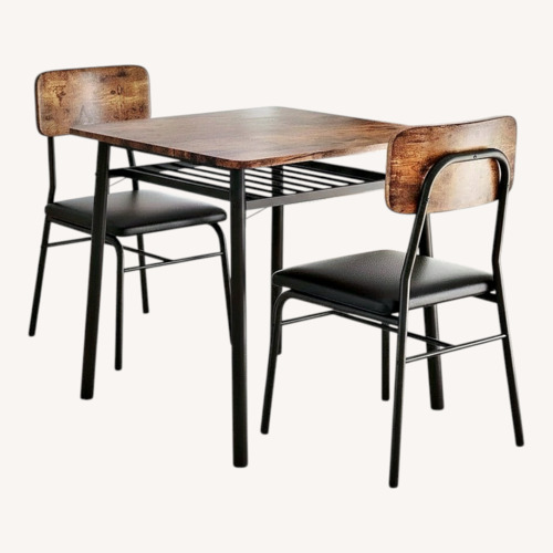 Used 3-Piece Industrial Dining Set for sale on AptDeco