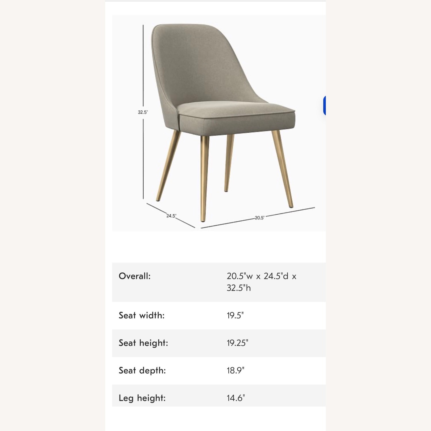West Elm Mid-Century Dining Chair  - image-14
