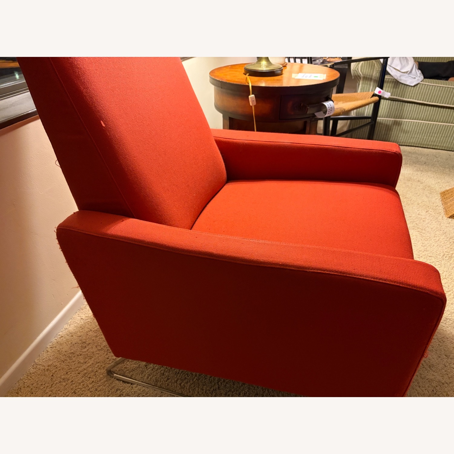 Design Within Reach Flight Orange Recliner - image-3