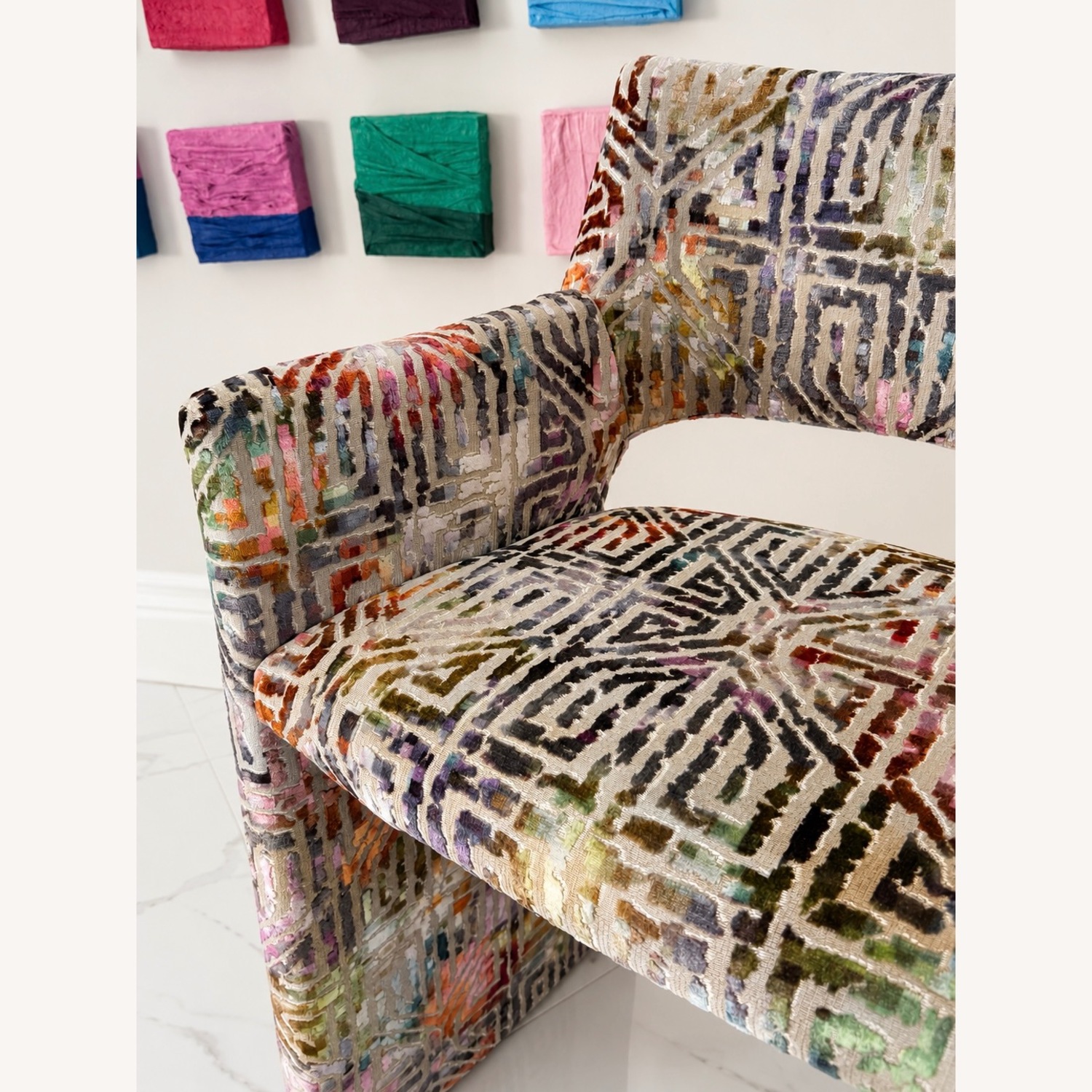 Custom Velvet Stools - image-4
