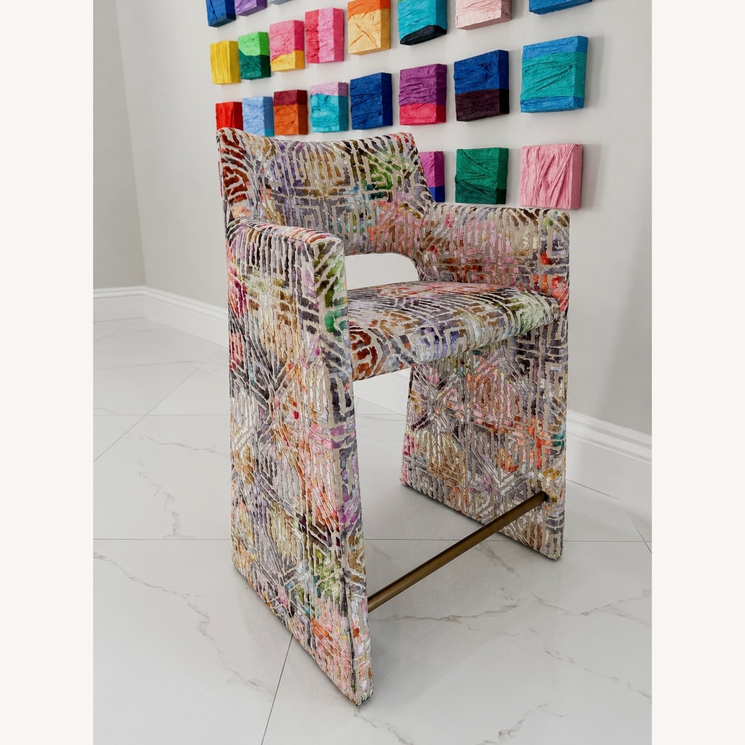 Custom Velvet Stools - image-2
