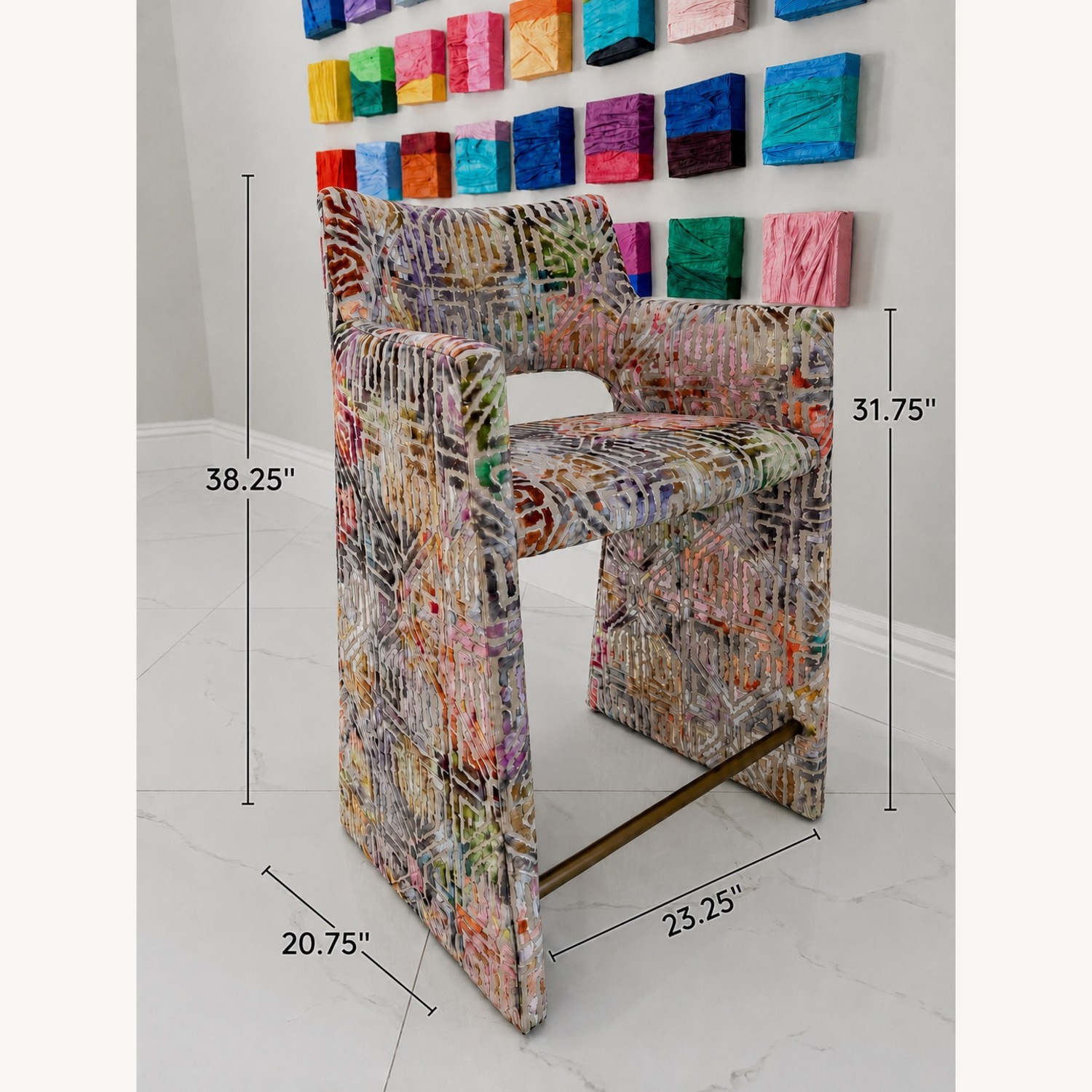 Custom Velvet Stools - image-3