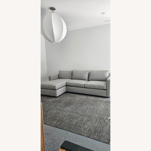Used Crate & Barrel Barrett II 2-Piece Sectional Sofa with Chaise Lounge for sale on AptDeco
