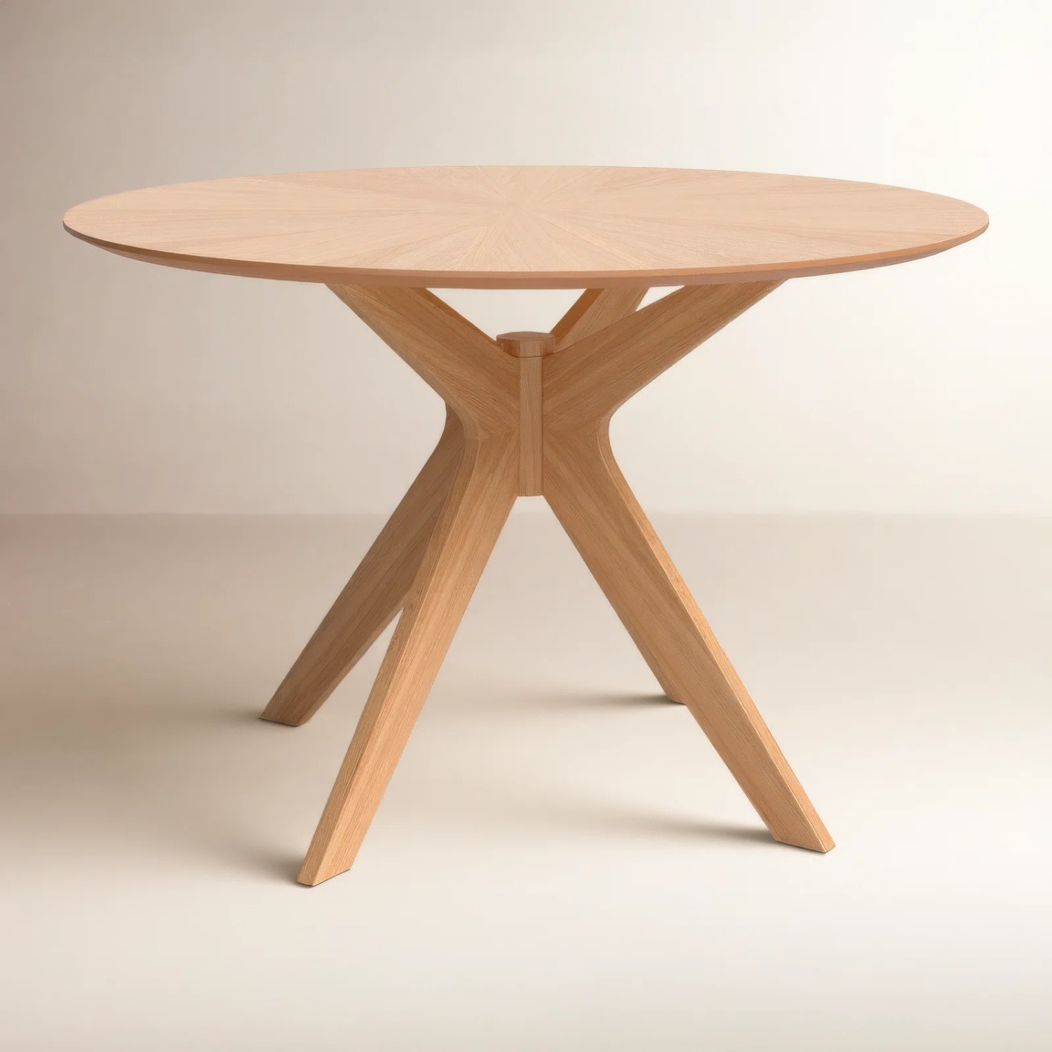 AllModern Fenway Natural Wood Dining Table - image-5