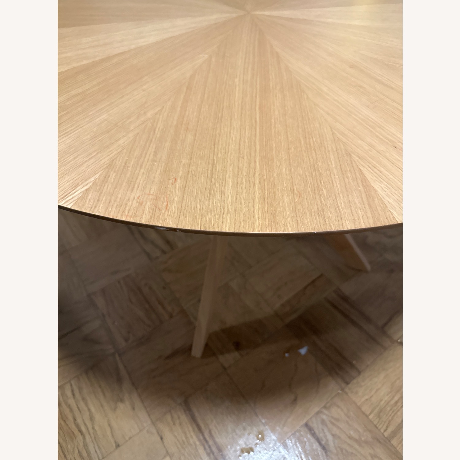 AllModern Fenway Natural Wood Dining Table - image-4