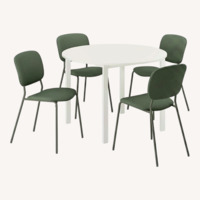 IKEA VIHALS Dining Table (4 Chairs)