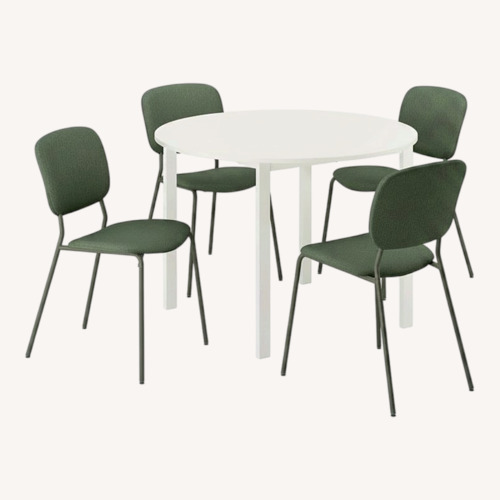 Used IKEA VIHALS Dining Table (4 Chairs) for sale on AptDeco