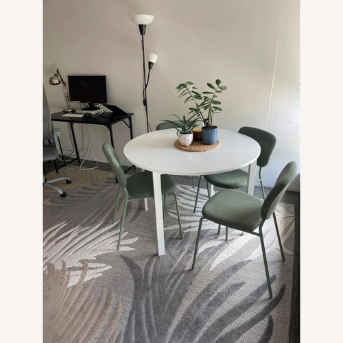 Used IKEA VIHALS Dining Table (4 Chairs) for sale on AptDeco