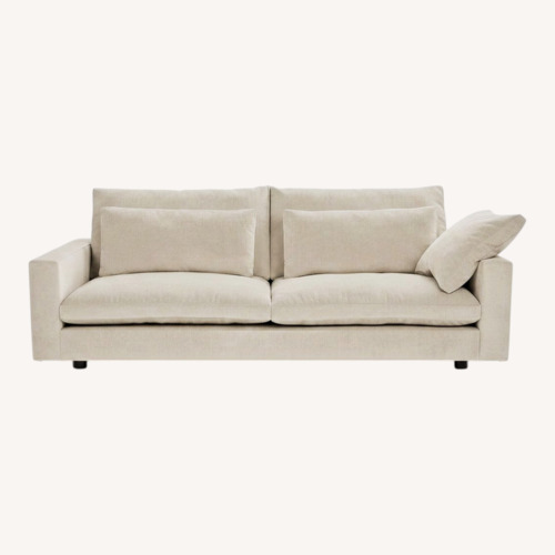 Used West Elm Harmony XL Bench Sofa 82” & Ottoman for sale on AptDeco