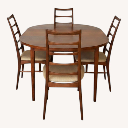 Used Vintage Mid Century Danish Dining Set for sale on AptDeco
