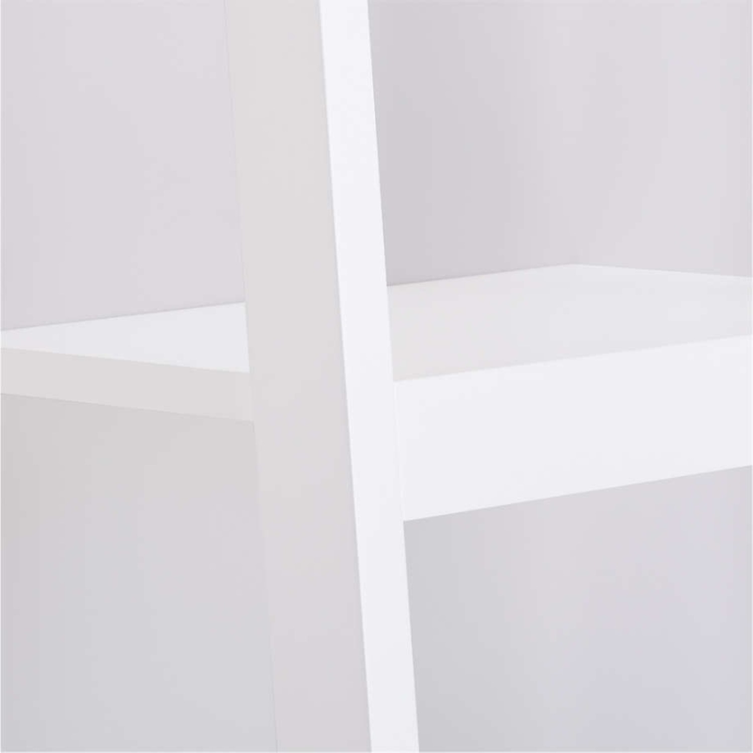 Crate & Barrel Sawyer White Leaning Wall Desk - image-2