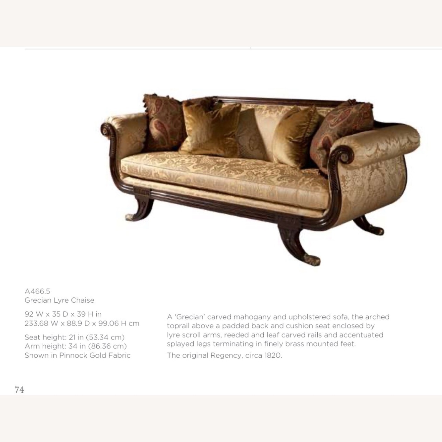Theodore Alexander Althorp 3+ Seater Sofa - image-8