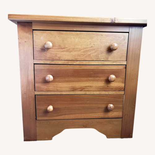 Used Vintage/Antique Finds Light Brown Nightstand for sale on AptDeco