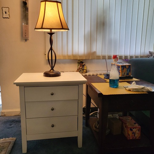 Used 2 Glory Furniture Nightstands for sale on AptDeco