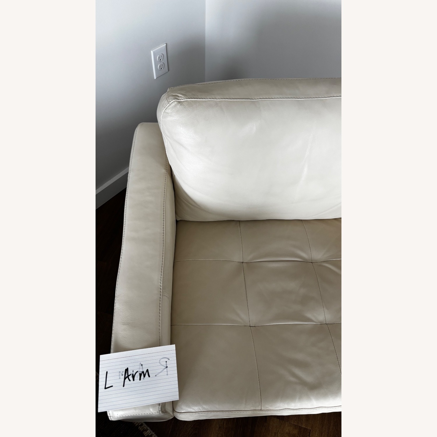 Macy's Leather Armchair - image-6