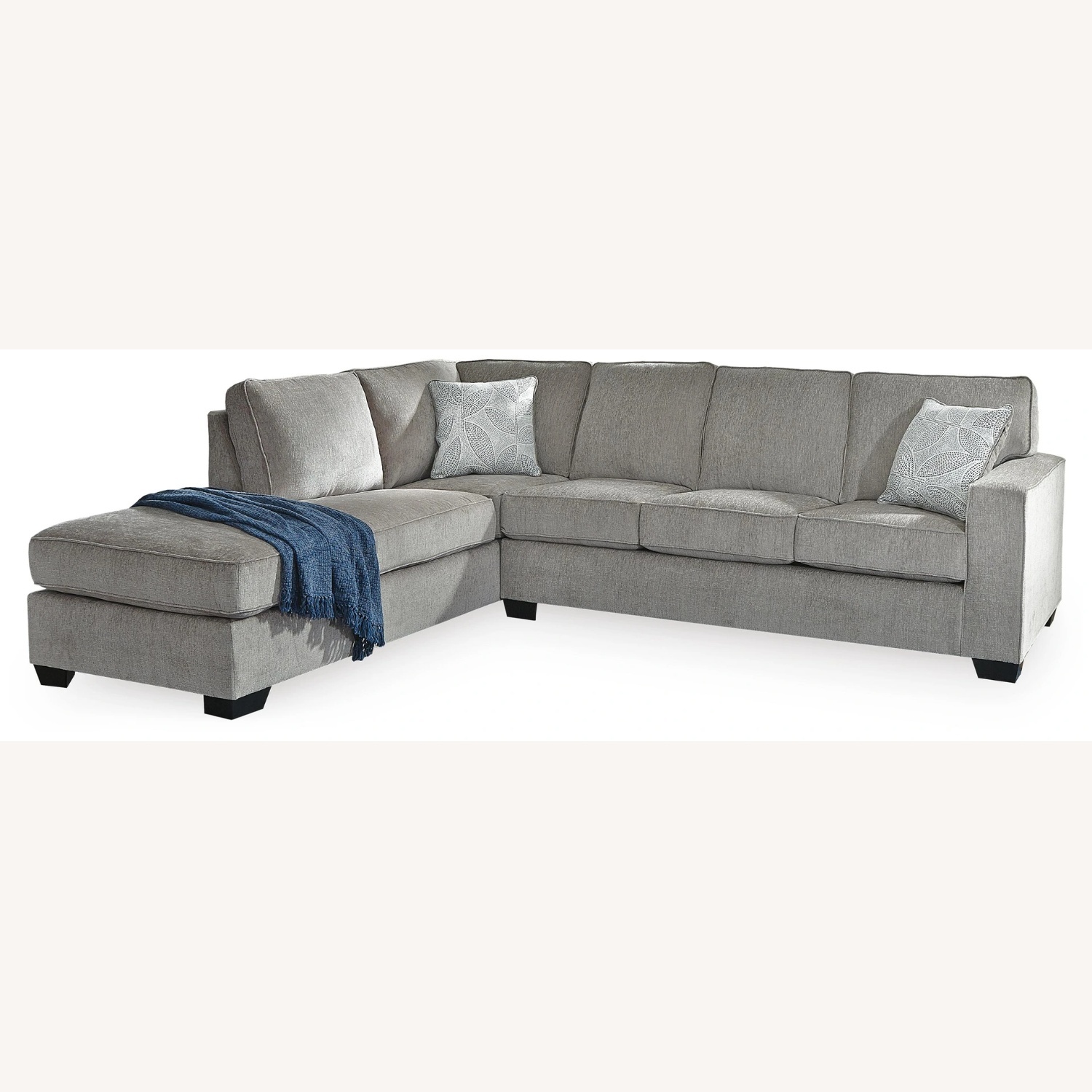 Ashley Furniture Altari 2  Dark Gray Chaise Lounge Sofa - image-5