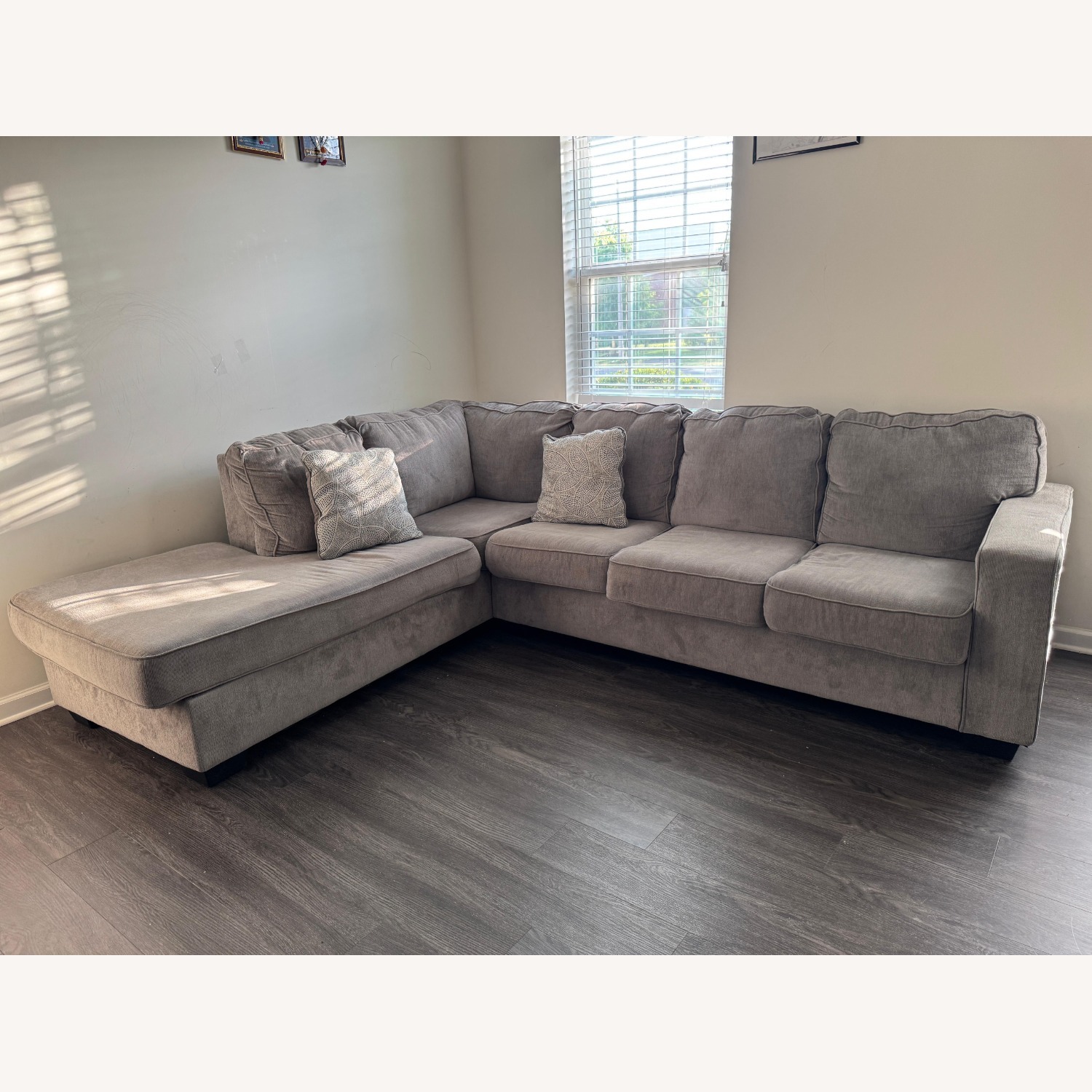 Ashley Furniture Altari 2  Dark Gray Chaise Lounge Sofa - image-3