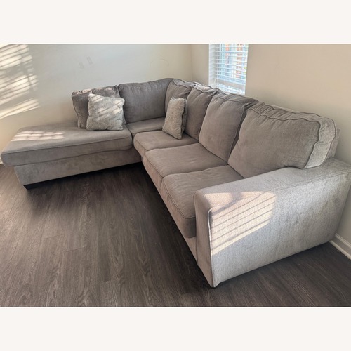 Used Ashley Furniture Altari 2  Dark Gray Chaise Lounge Sofa for sale on AptDeco