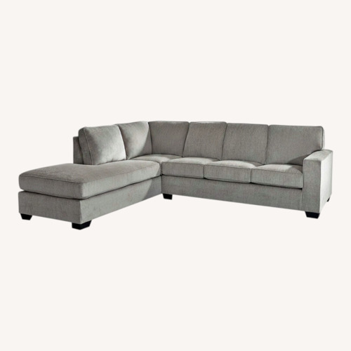 Used Ashley Furniture Altari 2 Dark Gray Chaise Lounge Sofa for sale on AptDeco