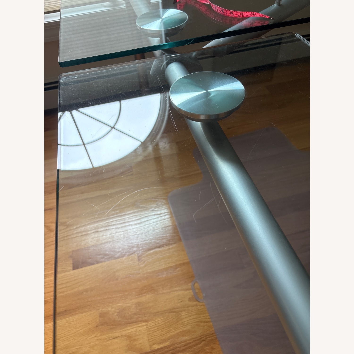 Silver Glass Desk - image-5