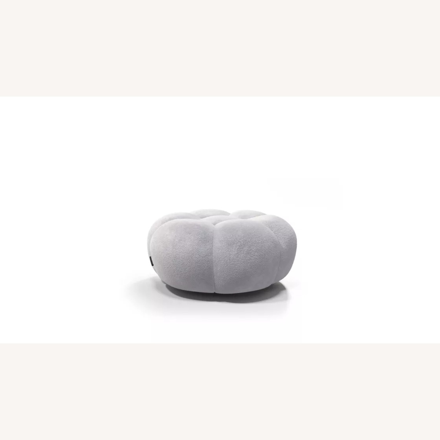 Roche Bobois Bubble White Fabric Ottoman - image-4