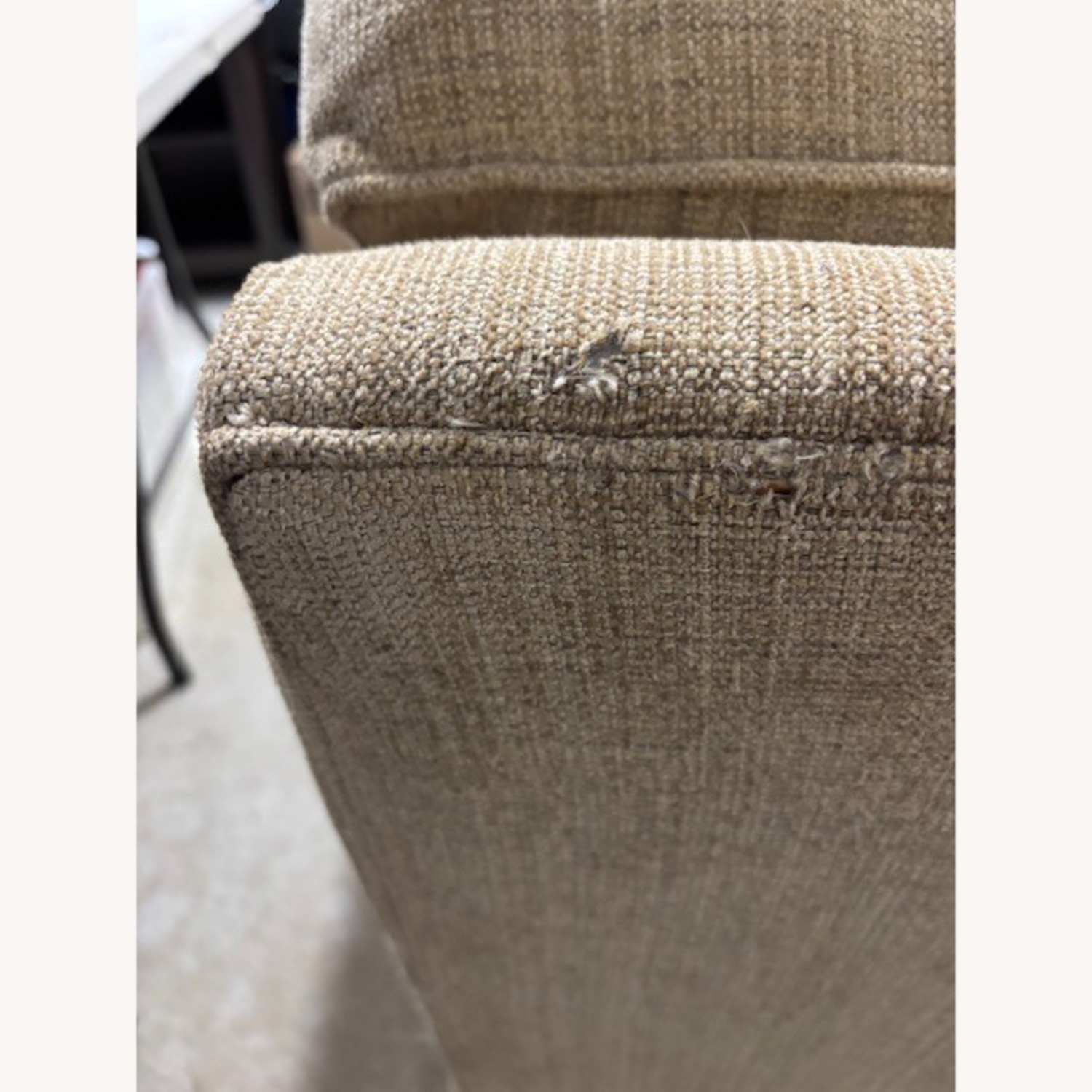Natural Fabric 3+ Seater Sofa - image-5
