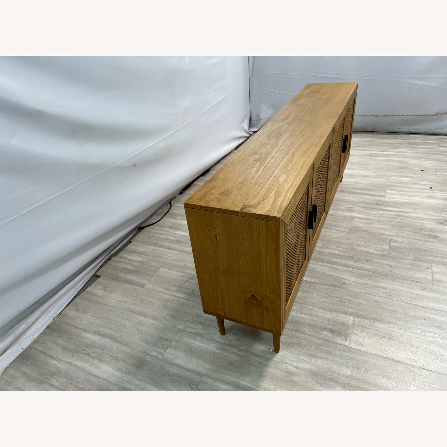 Classic Home Solid Wood 4 - Door Sideboard - image-6