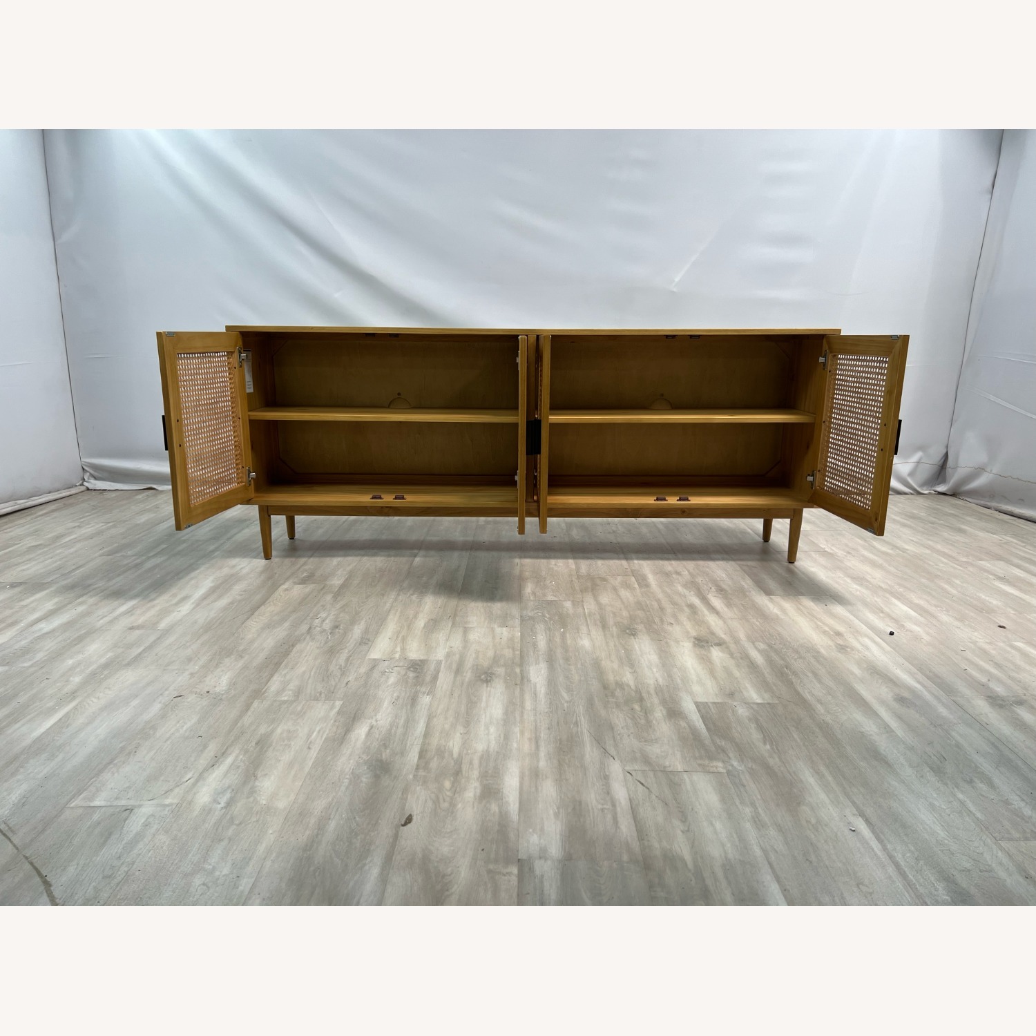 Classic Home Solid Wood 4 - Door Sideboard - image-8