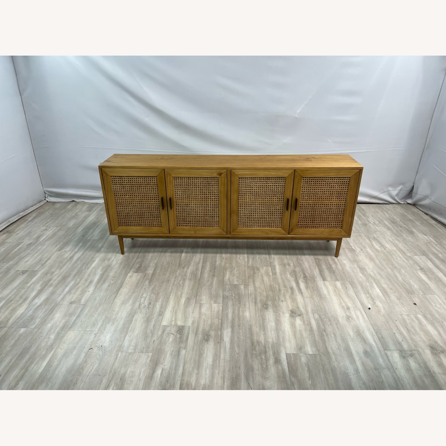 Classic Home Solid Wood 4 - Door Sideboard - image-1