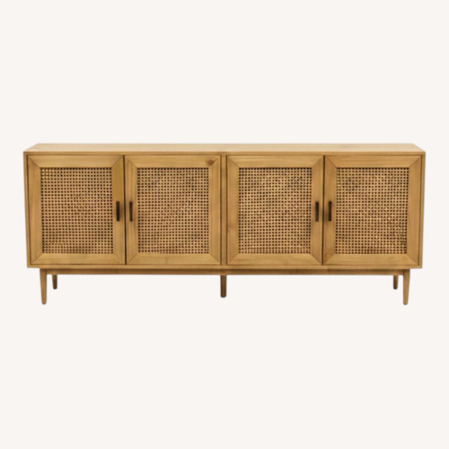 Used Classic Home Solid Wood 4 - Door Sideboard for sale on AptDeco